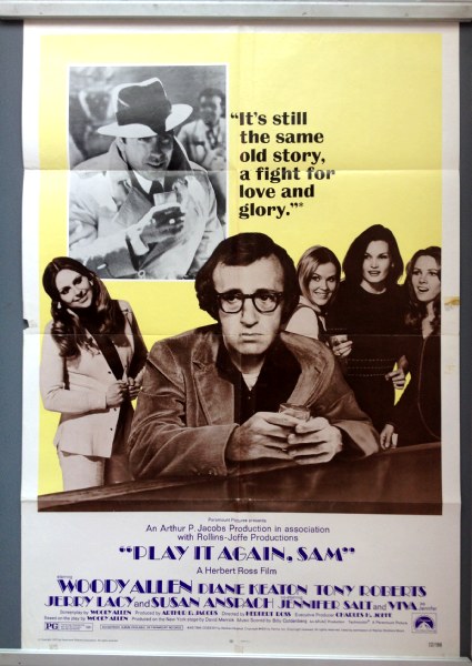 Cinema Poster: PLAY IT AGAIN SAM 1972 (US One Sheet) Woody Allen Diane Keaton Cinema Poster: PLAY IT AGAIN SAM 1972 (US One Sheet) Woody Allen Diane Keaton