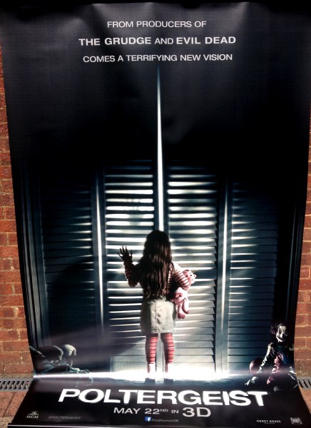 Cinema Banner: POLTERGEIST 2015 (Closet) Sam Rockwell Rosemarie DeWitt