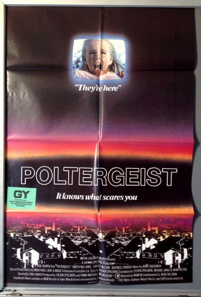Cinema Poster: POLTERGEIST 1980 (UK One Sheet) Tobe Hooper Craig T. Nelson Cinema Poster: POLTERGEIST 1980 (UK One Sheet) Tobe Hooper Craig T. Nelson