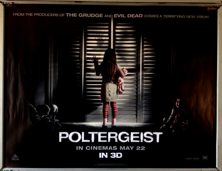 Cinema Poster: POLTERGEIST 2015 (Closet Quad) Sam Rockwell Rosemarie DeWitt