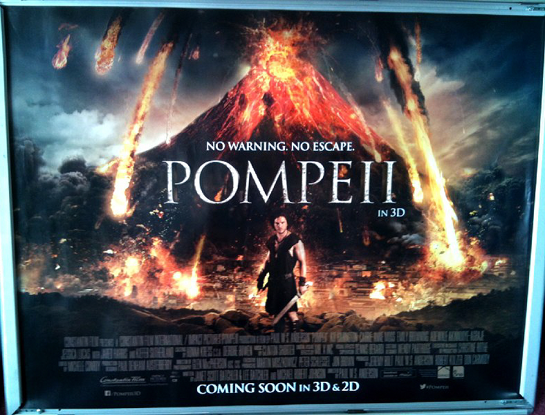 POMPEII: UK Quad Film Poster