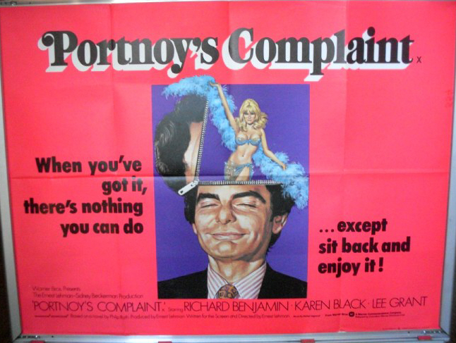 PORTNOY'S COMPLAINT: Quad Film Poster PORTNOY'S COMPLAINT: Quad Film Poster