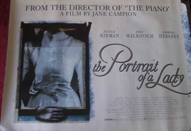 PORTRAIT OF A LADY, THE: Main UK Quad Film Poster PORTRAIT OF A LADY, THE: Main UK Quad Film Poster