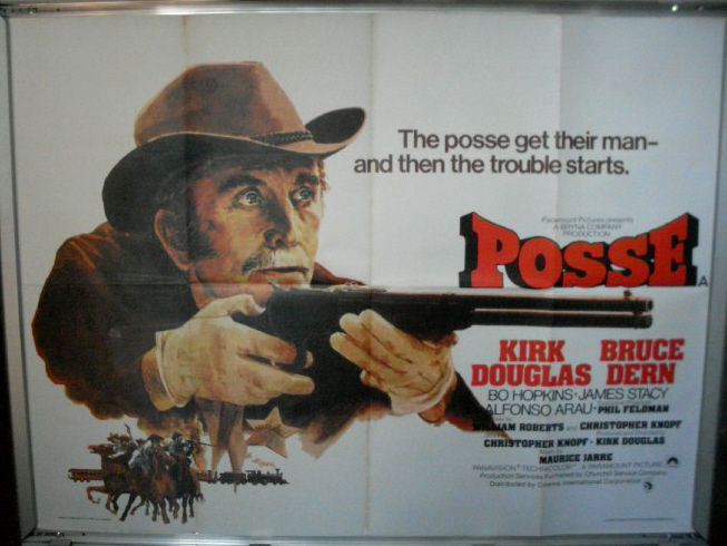 Cinema Poster: POSSE 1975 (Quad) Kirk Douglas Bruce Dern Bo Hopkins Dick O'Neill