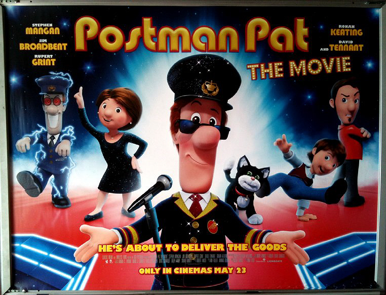 POSTMAN PAT THE MOVIE: Advance UK Quad Film Poster