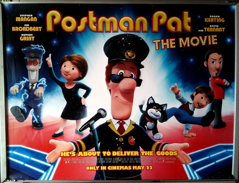 POSTMAN PAT THE MOVIE: Advance UK Quad Film Poster POSTMAN PAT THE MOVIE: Advance UK Quad Film Poster