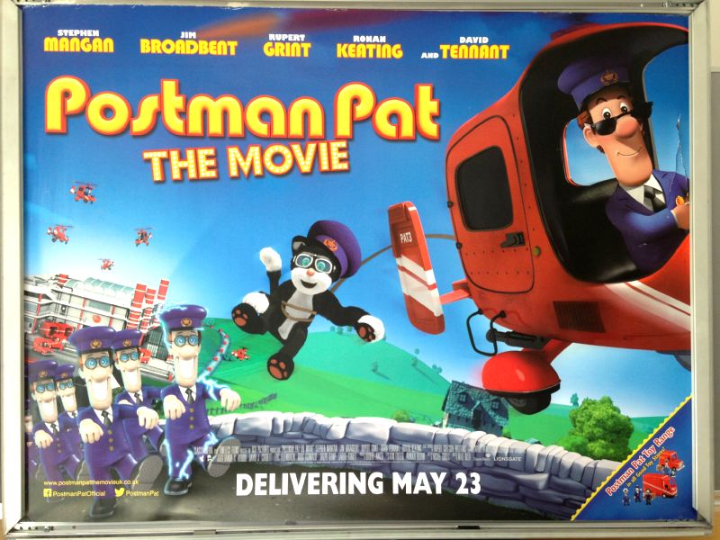 Cinema Poster: POSTMAN PAT THE MOVIE 2014 (Main Quad) David Tennant