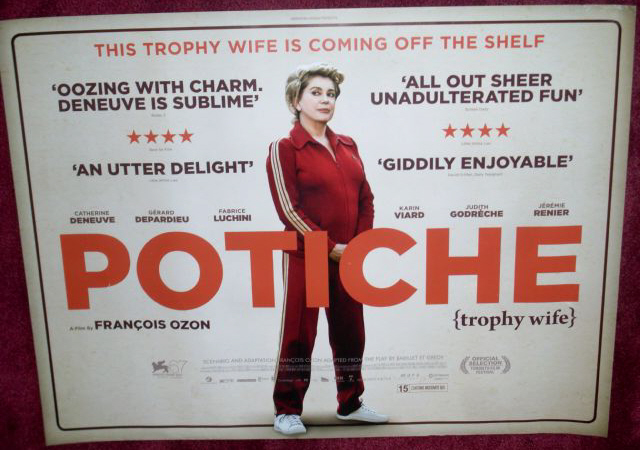 POTICHE (TROPHY WIFE): UK Quad Film Poster POTICHE (TROPHY WIFE): UK Quad Film Poster