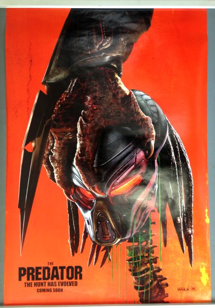 Cinema Poster: PREDATOR, THE 2018 (Head One Sheet) Olivia Munn Thomas Jane Cinema Poster: PREDATOR, THE 2018 (Head One Sheet) Olivia Munn Thomas Jane