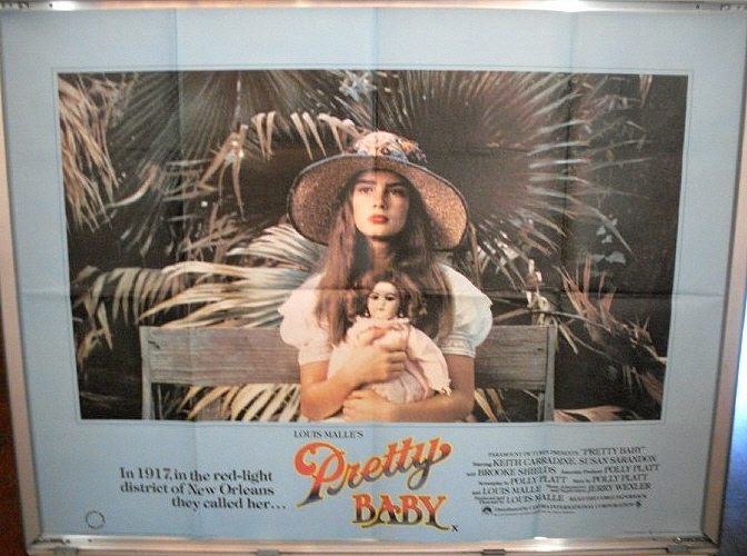 PRETTY BABY: UK Quad Film Poster PRETTY BABY: UK Quad Film Poster