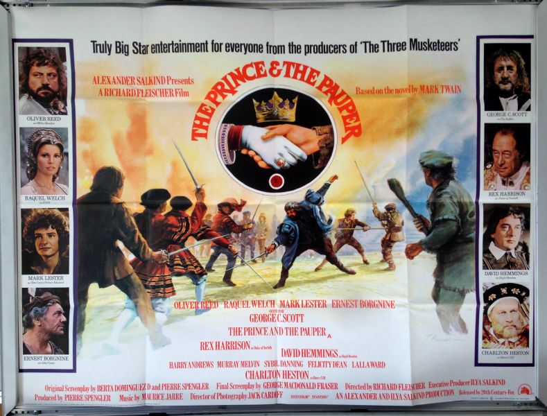 Cinema Poster: PRINCE AND THE PAUPER, THE 1977 (Quad) Oliver Reed Cinema Poster: PRINCE AND THE PAUPER, THE 1977 (Quad) Oliver Reed