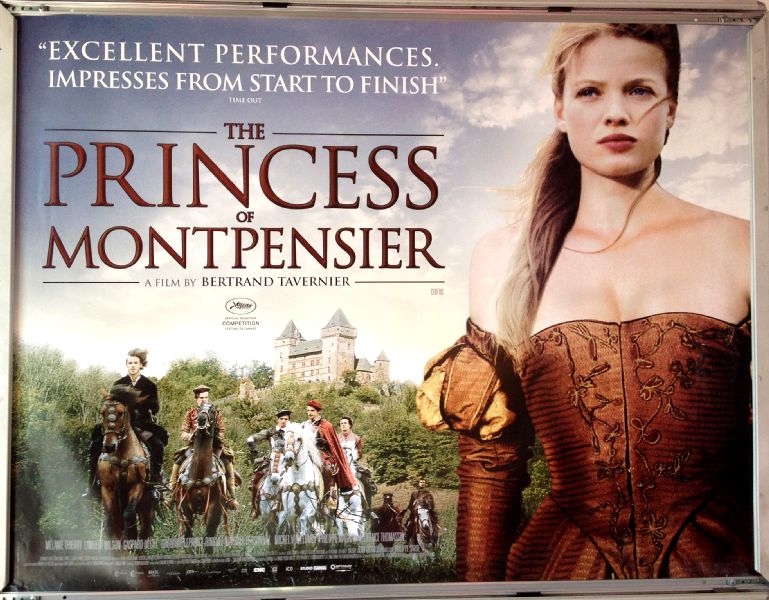 Cinema Poster: PRINCESS OF MONTPENSIER, THE 2011 (Quad) Bertrand Tavernier