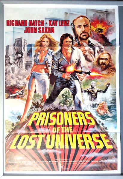 Cinema Poster: PRISONERS OF THE LOST UNIVERSE 1983 (One Sheet) Tom Chantrell Art