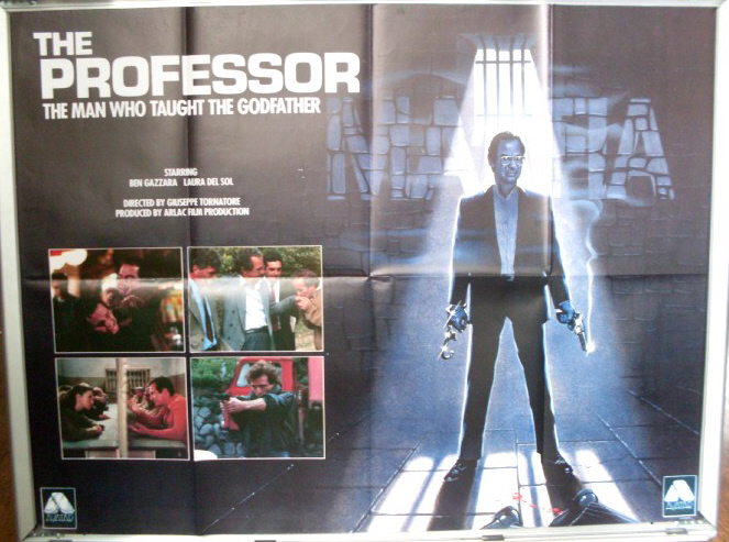 Cinema Poster: PROFESSOR, THE 1986 (Quad) Ben Gazzara Laura del Sol Leo Gullotta