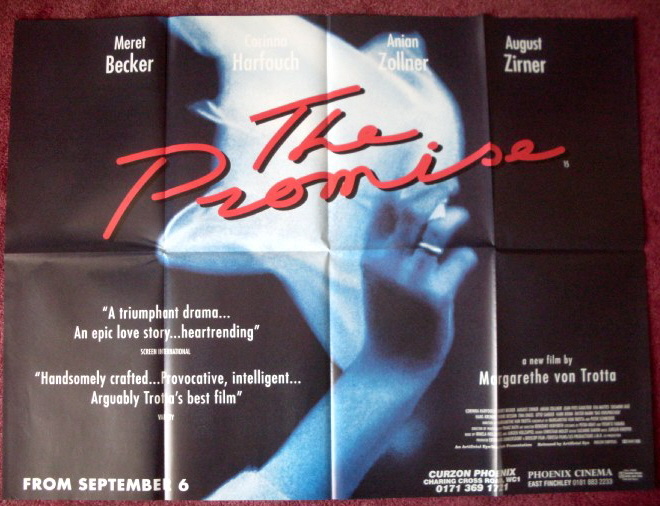 PROMISE, THE: UK Quad Film Poster PROMISE, THE: UK Quad Film Poster
