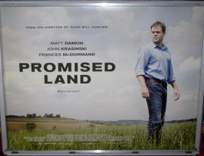 PROMISED LAND: UK Quad Film Poster PROMISED LAND: UK Quad Film Poster
