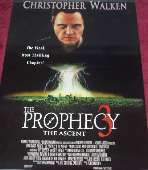 PROPHECY III: Main One Sheet Film Poster