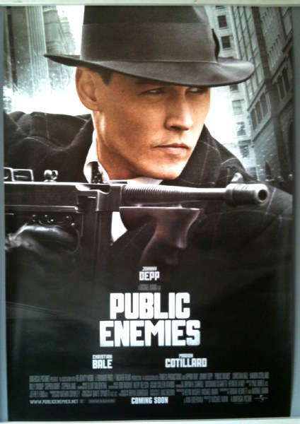 PUBLIC ENEMIES: Version B One Sheet Film Poster PUBLIC ENEMIES: Version B One Sheet Film Poster