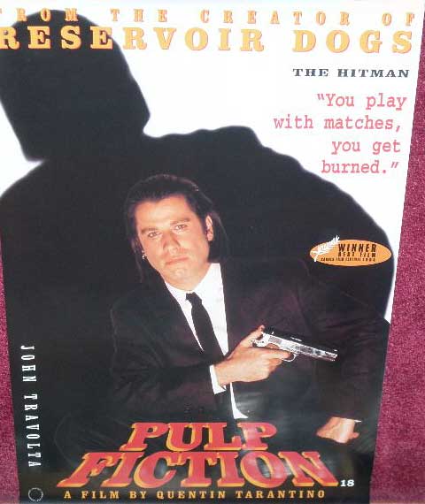 PULP FICTION: John Travolta/The Hitman Large Character Poster