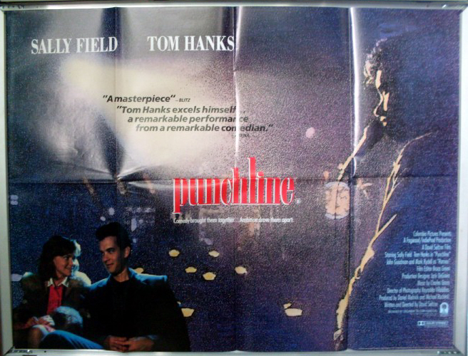 Cinema Poster: PUNCHLINE 1988 (Quad) Sally Field Tom Hanks John Goodman