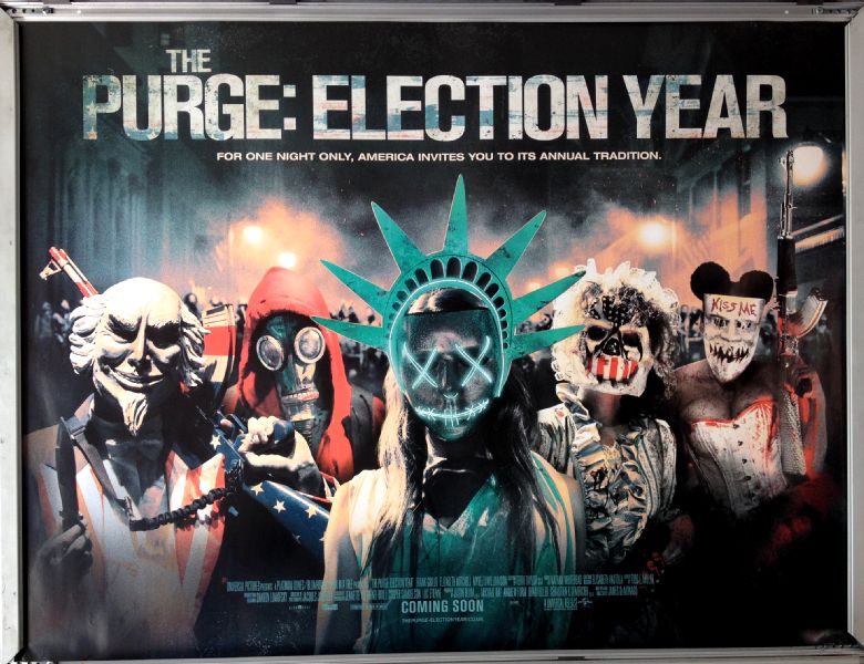 Cinema Poster: PURGE ELECTION YEAR 2016 (Quad) Frank Grillo 