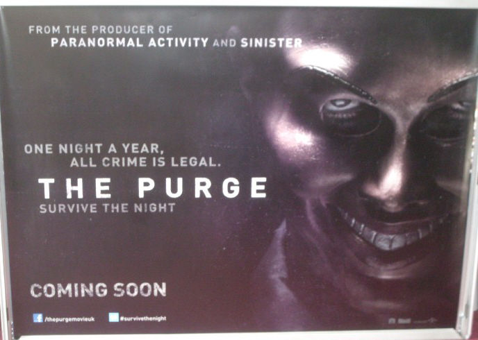 PURGE, THE: UK Quad Film Poster