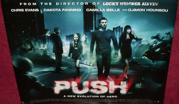 PUSH: Main UK Quad Film Poster