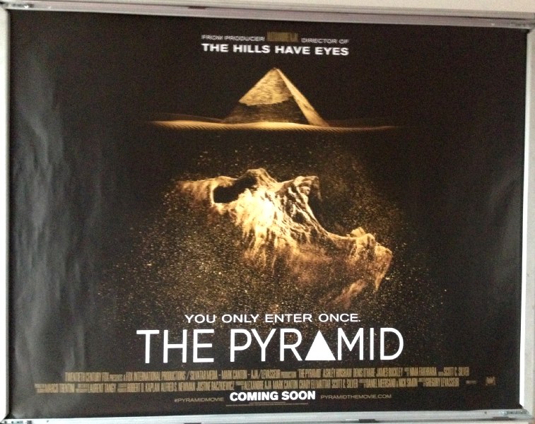 Cinema Poster: PYRAMID, THE 2014 (Quad) Ashley Hinshaw James Buckley Denis OHare