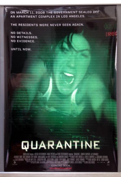 Cinema Poster: QUARANTINE 2008 (One Sheet) Jennifer Carpenter Steve Harris Cinema Poster: QUARANTINE 2008 (One Sheet) Jennifer Carpenter Steve Harris
