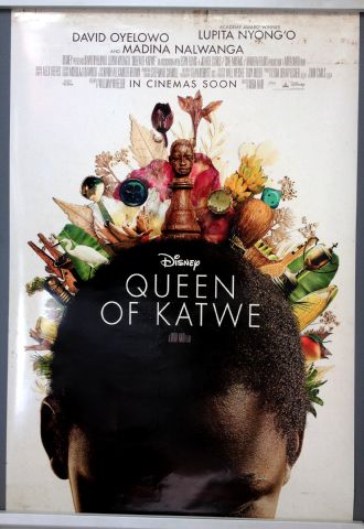 Cinema Poster: QUEEN OF KATWE 2016 (One Sheet) David Oyelowo Lupita Nyong'o