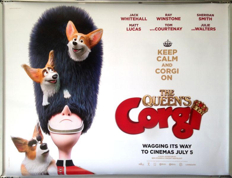 Cinema Poster: QUEEN'S CORGI, THE 2019 (Advance Quad) Julie Walters