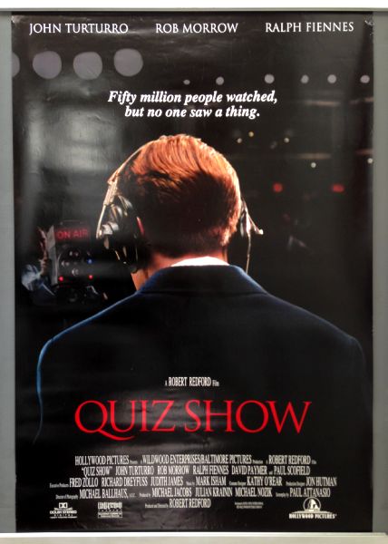 Cinema Poster: QUIZ SHOW 1994 (One Sheet) Ralph Fiennes John Turturro