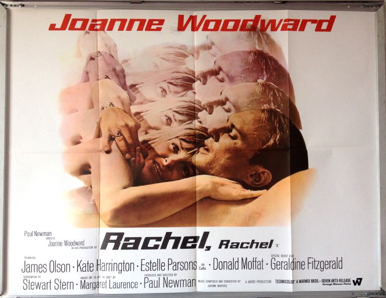 Cinema Poster: RACHEL RACHEL 1968 (Quad) Paul Newman Joanne Woodward Cinema Poster: RACHEL RACHEL 1968 (Quad) Paul Newman Joanne Woodward