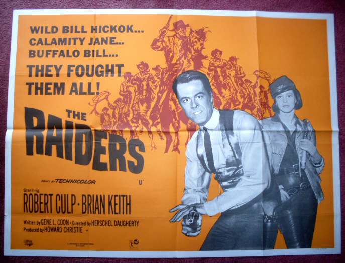 RAIDERS, THE: UK Quad Film Poster RAIDERS, THE: UK Quad Film Poster