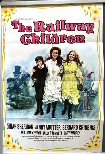 Cinema Poster: RAILWAY CHILDREN, THE 1970 (UK One Sheet) Bernard Cribbins Jenny Agutter Cinema Poster: RAILWAY CHILDREN, THE 1970 (UK One Sheet) Bernard Cribbins Jenny Agutter