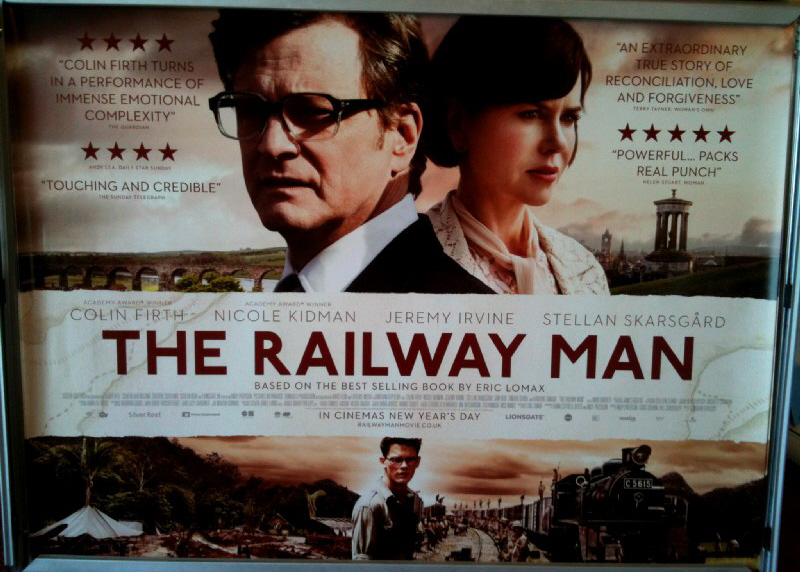 RAILWAY MAN, THE: UK Quad Film Poster RAILWAY MAN, THE: UK Quad Film Poster