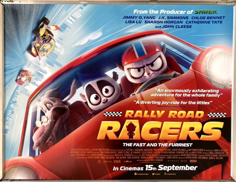 Cinema Poster: RALLY ROAD RACERS aka The Silk Road Rally 2023 (Quad) Cinema Poster: RALLY ROAD RACERS aka The Silk Road Rally 2023 (Quad)