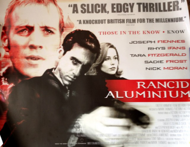 RANCID ALUMINIUM: UK Quad Film Poster RANCID ALUMINIUM: UK Quad Film Poster