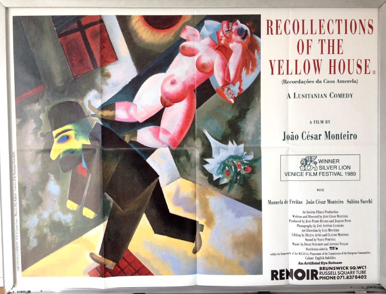 Cinema Poster: RECOLLECTIONS OF THE YELLOW HOUSE 1991 (Quad) Joo Csar Monteiro