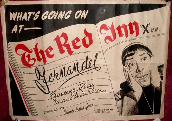RED INN, THE: UK Quad Film Poster RED INN, THE: UK Quad Film Poster