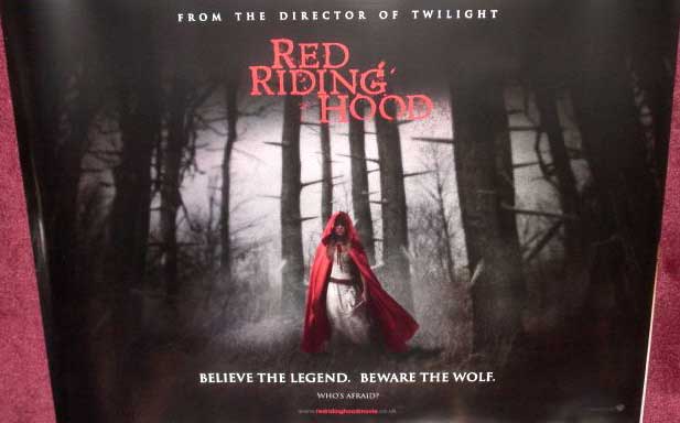 Cinema Poster: RED RIDING HOOD 2011 (Advance Quad) Amanda Seyfried Lukas Haas