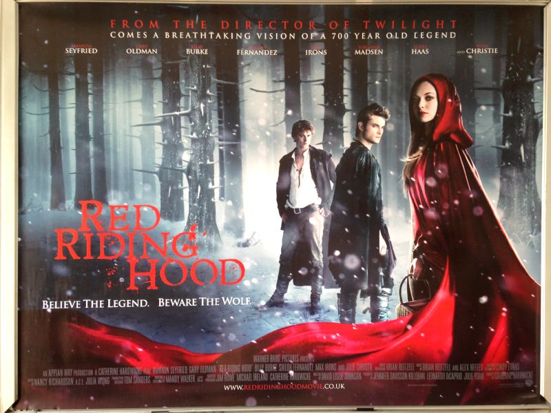 Cinema Poster: RED RIDING HOOD 2011 (Main Quad) Amanda Seyfried Lukas Haas Cinema Poster: RED RIDING HOOD 2011 (Main Quad) Amanda Seyfried Lukas Haas