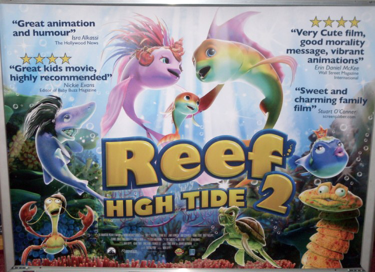 REEF 2 HIGH TIDE: UK Quad Film Poster