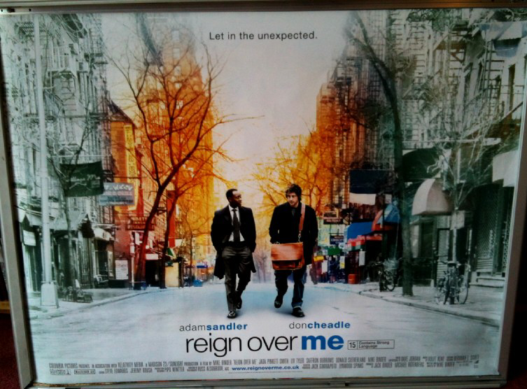 Cinema Poster: REIGN OVER ME 2007 (Quad) Adam Sandler Don Cheadle