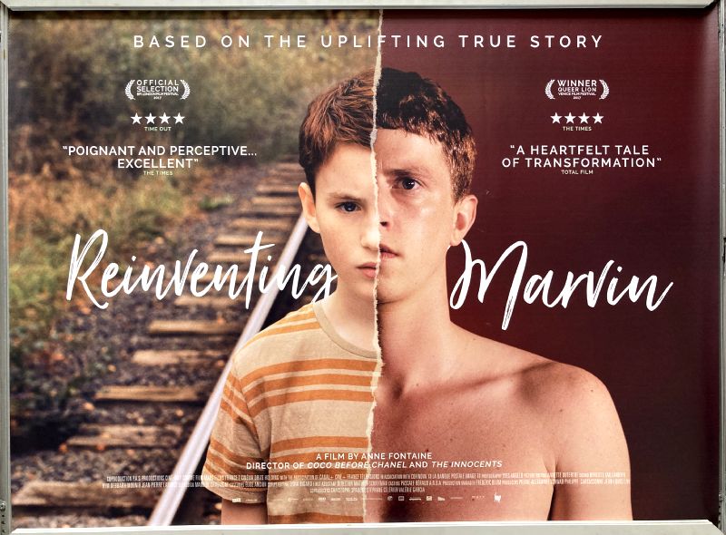 Cinema Poster: REINVENTING MARVIN 2017 (Dual Image Quad) Finnegan Oldfield