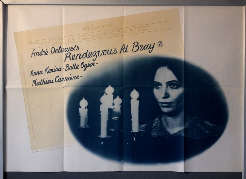 Cinema Poster: RENDEZVOUS AT BRAY 1971 (Quad) Anna Karina Mathieu Carrire