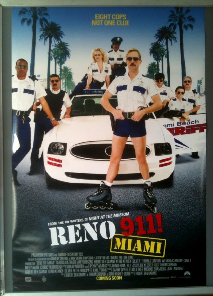 RENO 911 MIAMI: One Sheet Film Poster RENO 911 MIAMI: One Sheet Film Poster