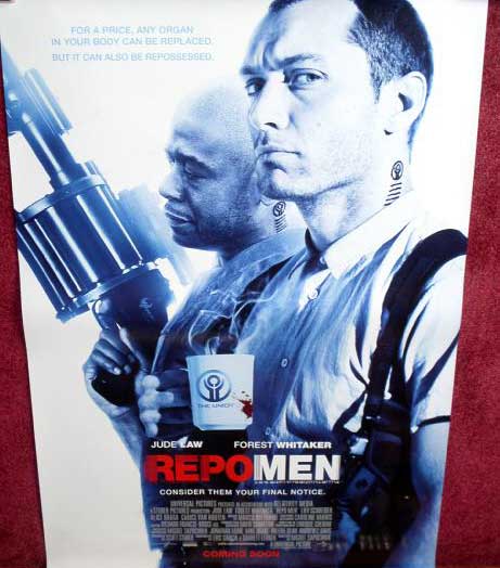 REPO MEN: One Sheet Film Poster REPO MEN: One Sheet Film Poster