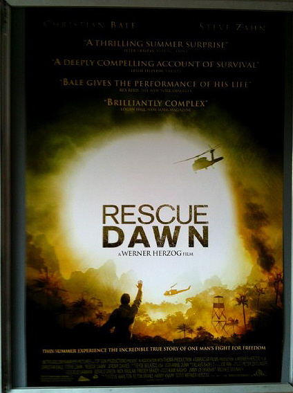 RESCUE DAWN: US V2 One Sheet Film Poster