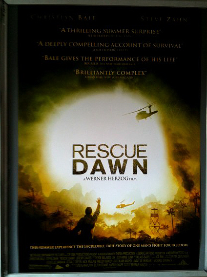RESCUE DAWN: US V2 One Sheet Film Poster RESCUE DAWN: US V2 One Sheet Film Poster